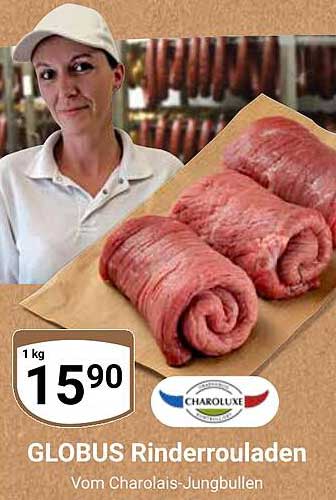 GLOBUS Rinderrouladen vom Charolais-Jungbullen