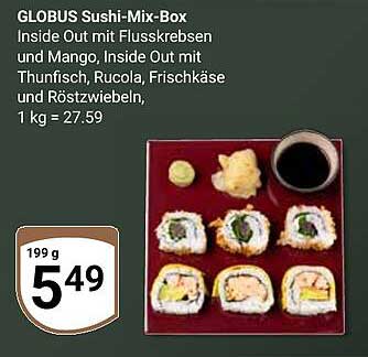 GLOBUS Sushi-Mix-Box