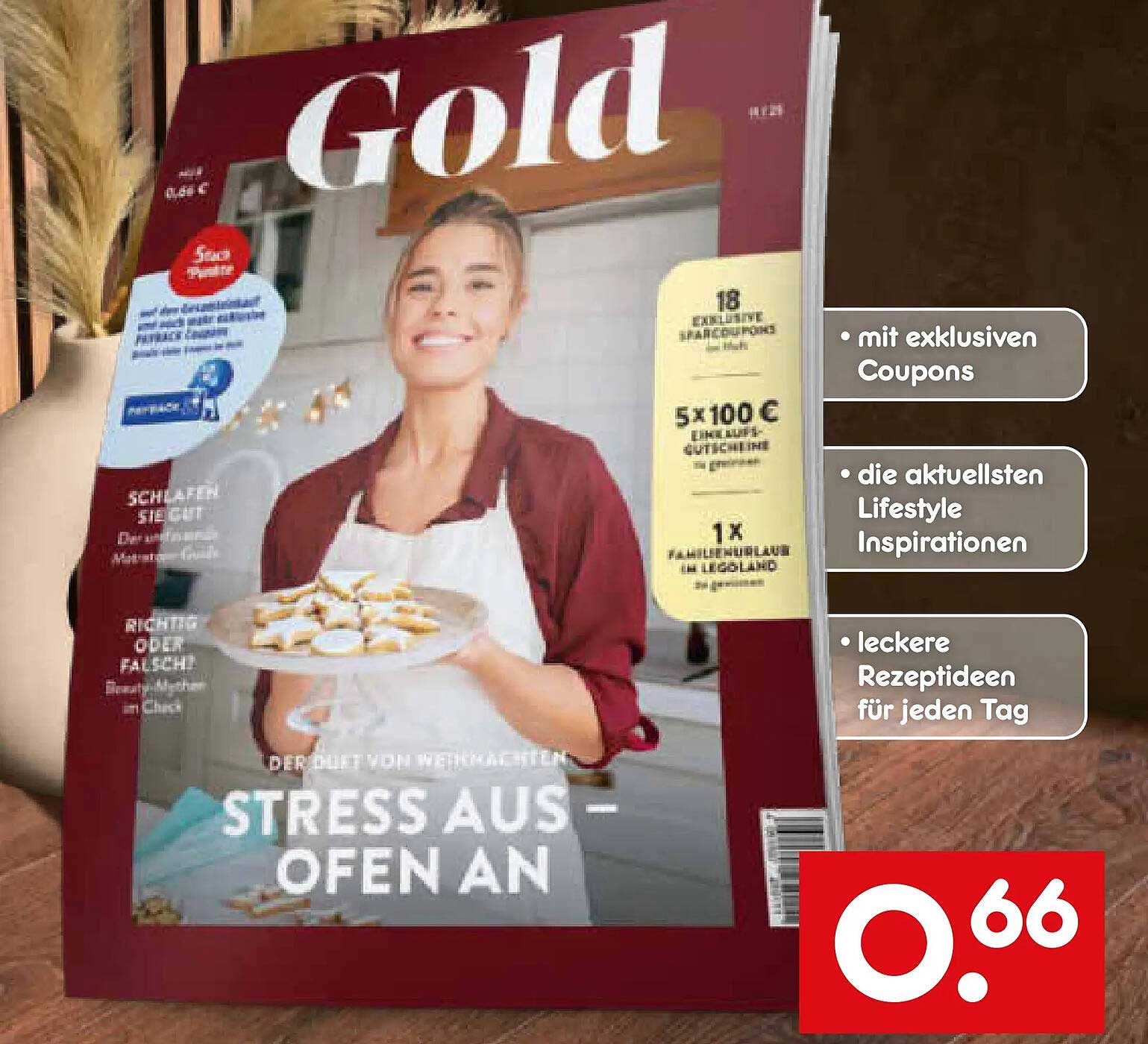 Gold Magazin für nur 0,66 € - Ihre Quelle für exklusive Coupons und Inspirationen
