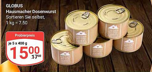 Hausmacher Dosenwurst - Probierpreis