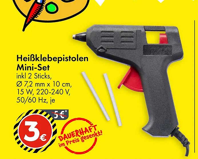 Heiße Klebe für kreative Projekte: Heißklebe-Mini-Set