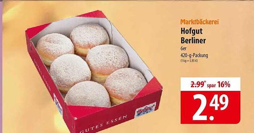 Hofgut Berliner 6er Packung