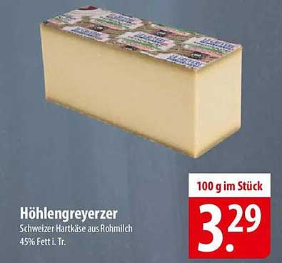 Höh lengreyzer – Schweizer Hartkäse aus Rohmilch