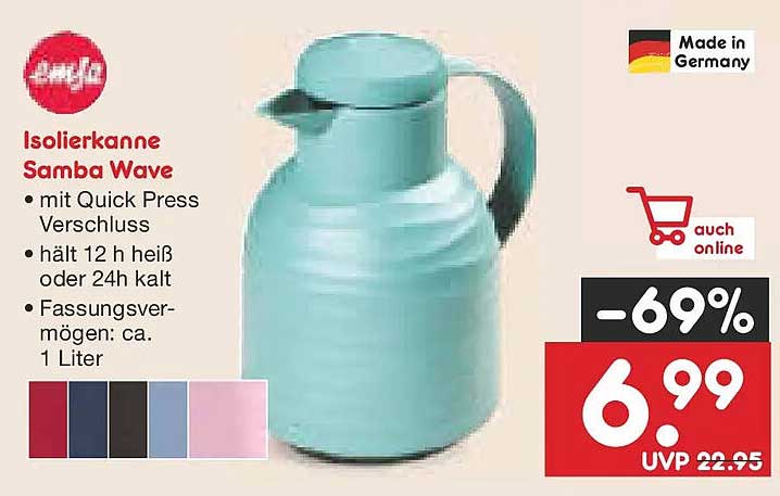 Isolierkanne Samba Wave