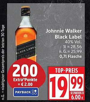 Johnnie Walker Black Label 0,7l