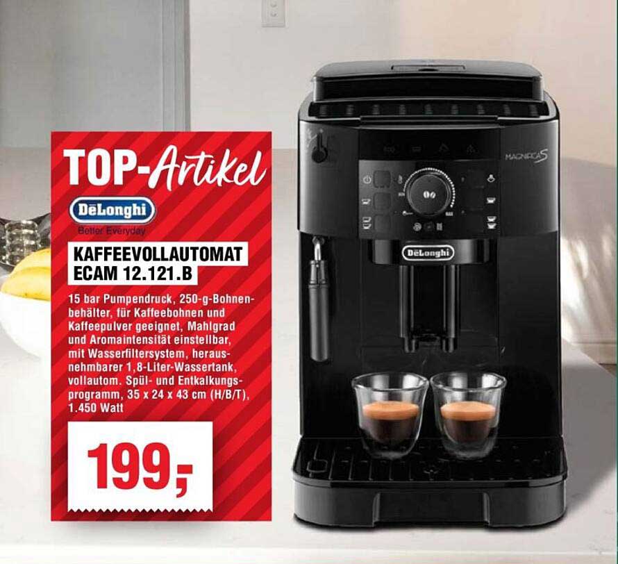 Kaffeevollautomat ECAM 12.121.B von DeLonghi