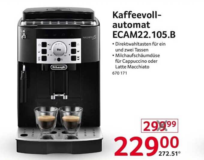 Kaffevollautomat ECAM22.105.B