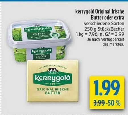 kerrygold Original Irische Butter oder extra
