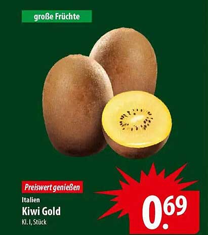 Kiwi Gold - Kl.I, Stück