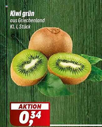 Kiwi grün aus Griechenland KL I, Stück