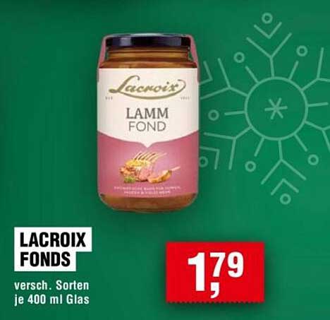 Lacroix Lamm Fond 400 ml