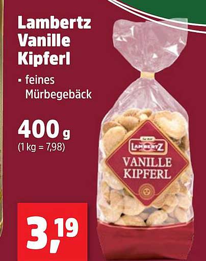 Lambertz Vanille Kipferl 400 g