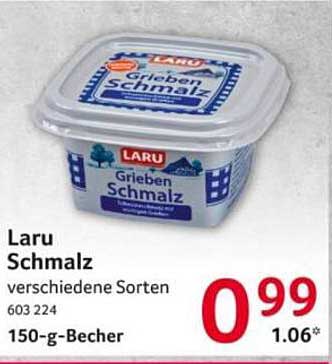 LARU Grieben Schmalz - verschiedene Sorten 150-g-Becher