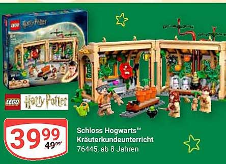 LEGO Harry Potter Schloss Hogwarts™ Kräuterunterricht 76445