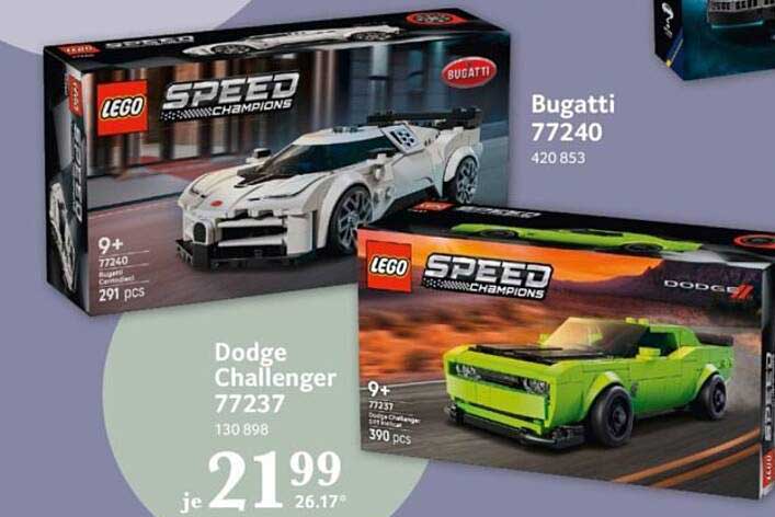 LEGO Speed Champions Bugatti und Dodge Challenger