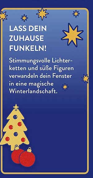 Lichtdeko für eine magische Winterlandschaft