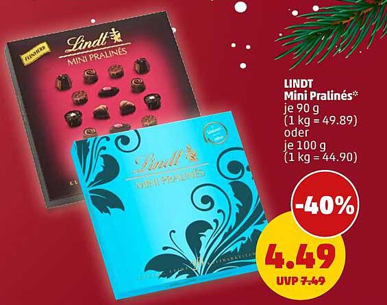 Lindt Mini Pralinés 90 g – Verführerische Schokoladenvielfalt