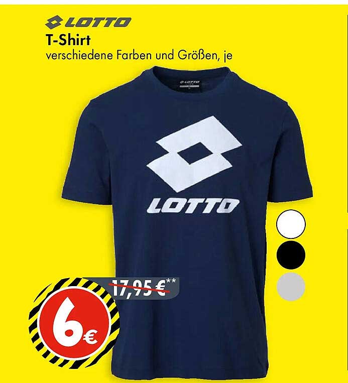 LOTTO T-Shirt verschiedene Farben und Größen, je