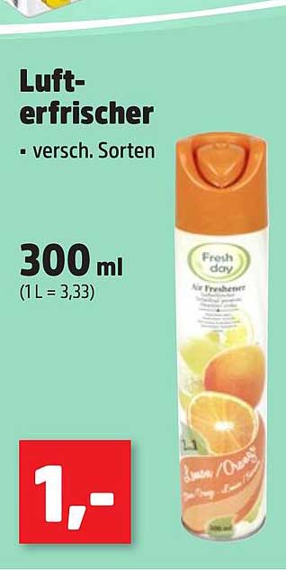 Luft-erfrischer - verschieden Sorten