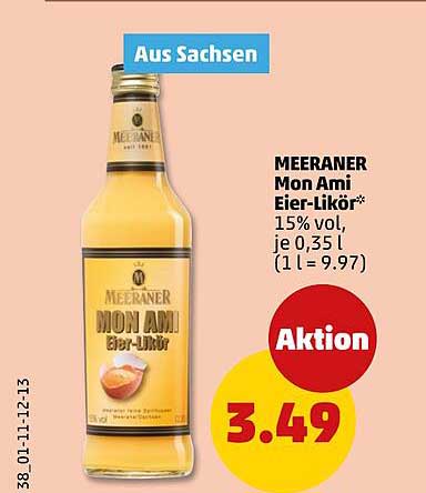 MEERANER Mon Ami Eier-Likör 0,35 L