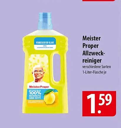 Meister Proper Allzweckreiniger 1-Liter-Flasche