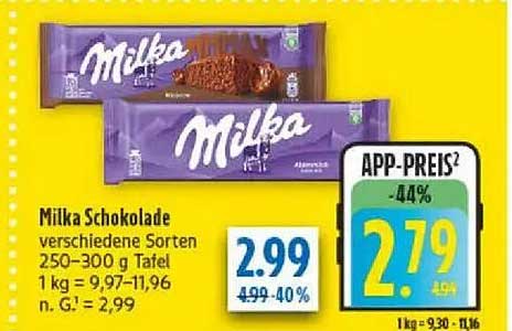 Milka Schokolade verschiedene Sorten 250-300 g Tafel