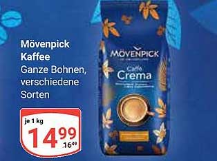 Mövenpick Kaffee - Ganze Bohnen, verschiedene Sorten