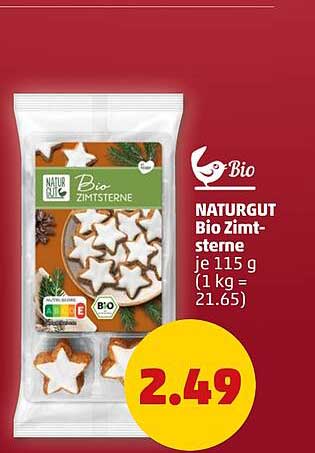 NATURGUT Bio Zimtsterne