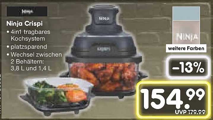 Ninja Crispi – 4in1 tragbares Kochsystem