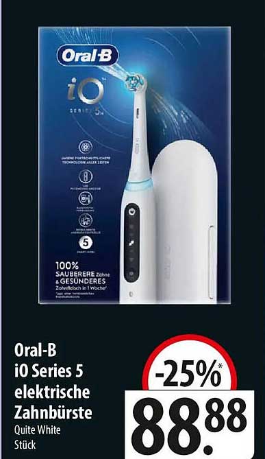 Oral-B iO Series 5 elektrische Zahnbürste