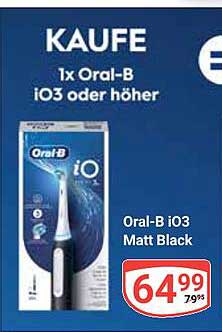 Oral-B iO3 Matt Black
