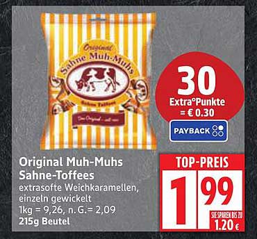 Original Muh-Muhs Sahne-Toffees