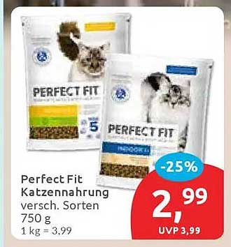 Perfect Fit Katzennahrung 750 g – Verschiedene Sorten