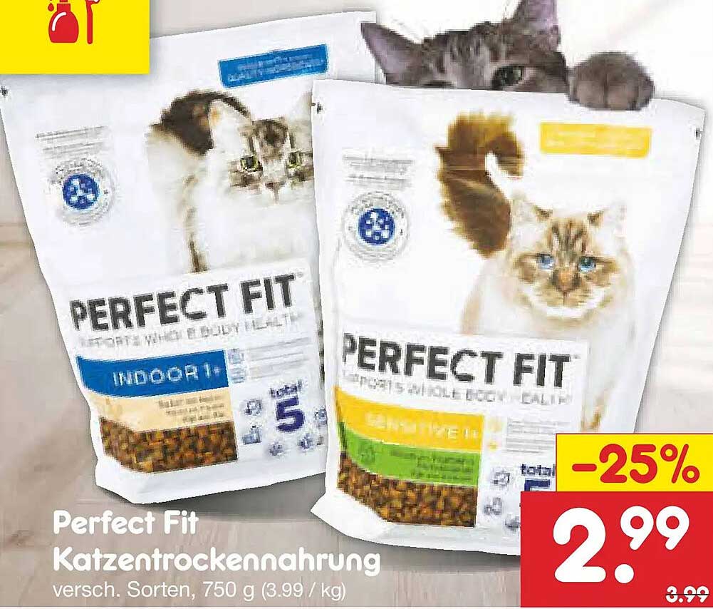 Perfect Fit Katzentrockenfutter, 750 g