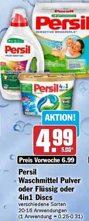 Persil Waschmittel Pulver oder Flüssig oder 4in1 Discs