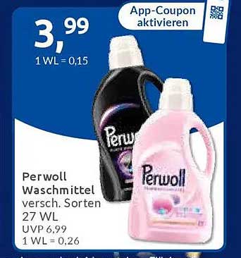 Perwoll Waschmittel verschiedene Sorten 27 WL