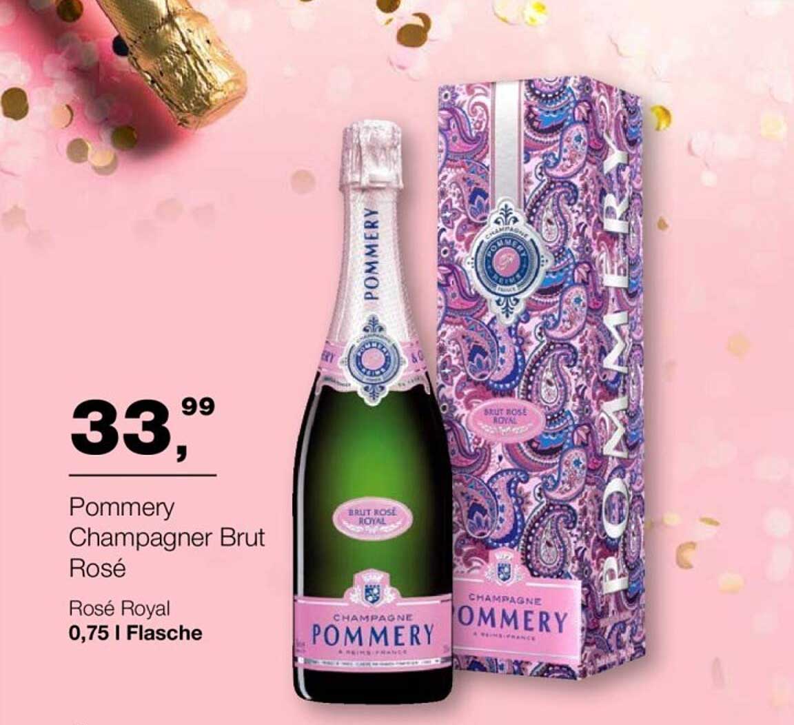 Pommery Champagner Brut Rosé – Rosé Royal 0,75 l Flasche