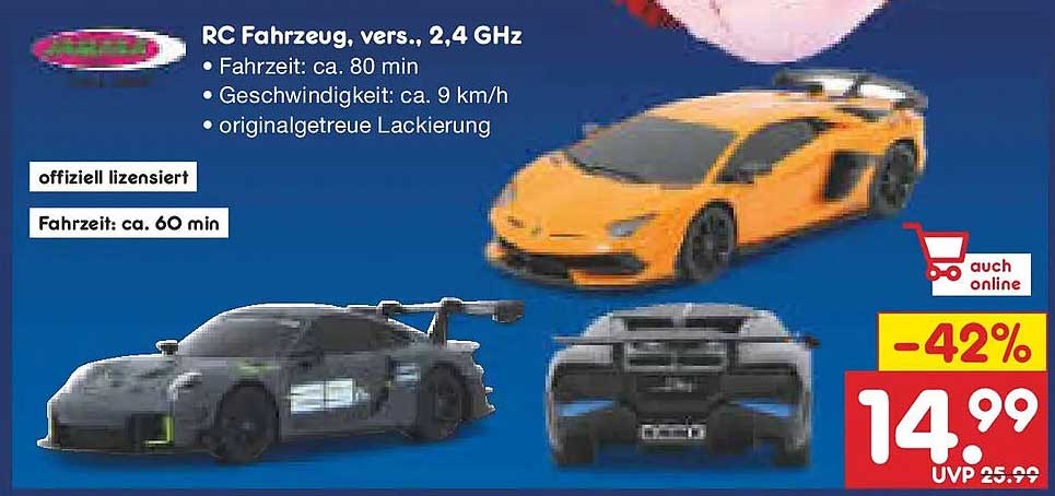 RC Fahrzeug, vers., 2,4 GHz