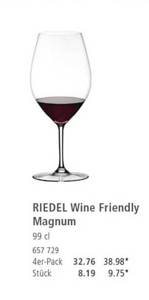 RIEDEL Wine Friendly Magnum – Das perfekte Weinglas für jeden Anlass