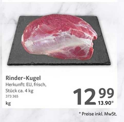 Rinder-Kugel - Frisch und Saftig