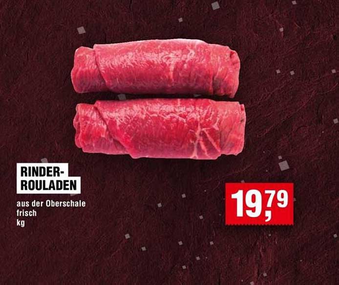 Rinder-Rouladen aus der Oberschale frisch