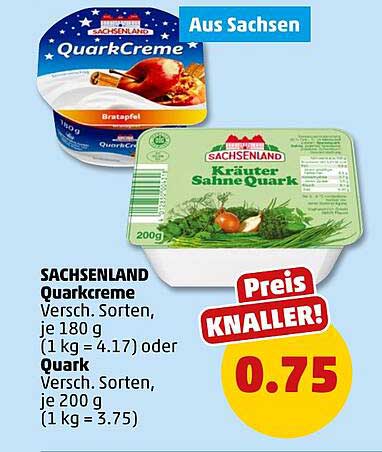 Sachsenland Quarkcreme und Quark – Vielfältiger Genuss aus Sachsen