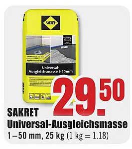 Sakret Universal Ausgleichsmasse