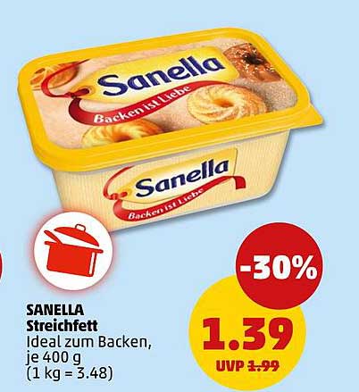 SANELLA Streichfett 400 g