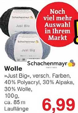 Schachenmayr Wolle »Just Big«, versch. Farben