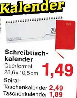 Schreibtischkalender 2025