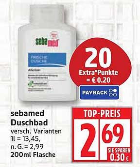 sebamed Duschbad - Frische Dusche 200ml Flasche