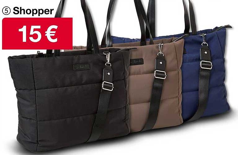 Shopper in verschiedenen Farben für nur 15 €