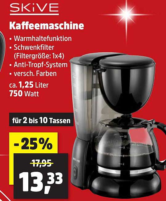 SKIVE Kaffeemaschine