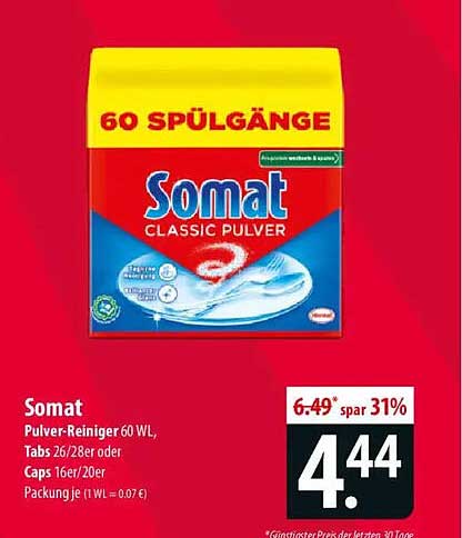 Somat Pulver-Reiniger 60 WL